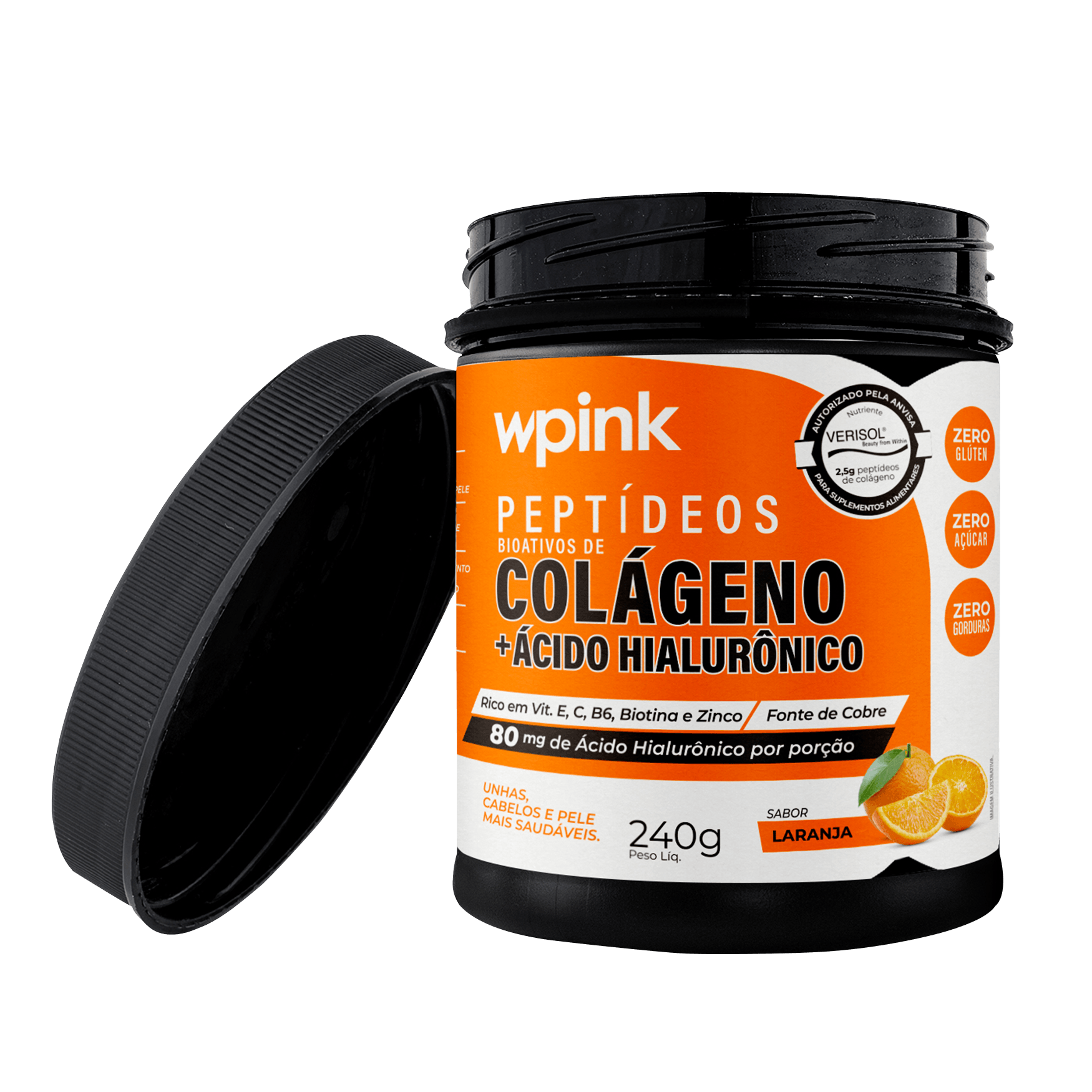 colágeno de laranja - 240g - the supply – wp